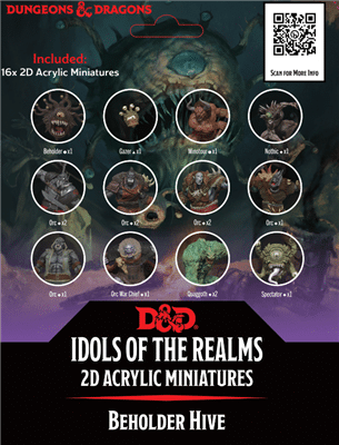 D&D Idols of the Realms - Beholder Hive - 2D Set