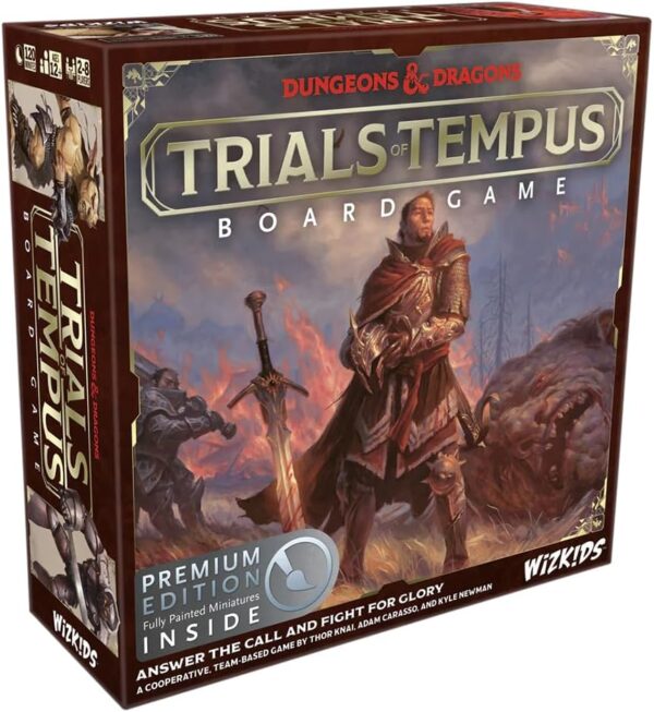 Dungeons & Dragons - Trials of Tempus Board Game - Premium Edition