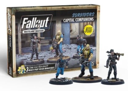 Fallout Wasteland Warfare - Survivors Capital Companions