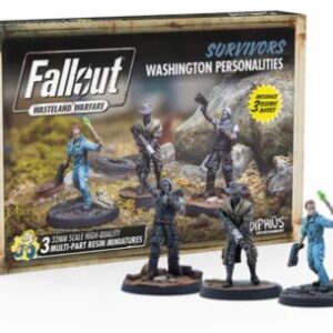 Fallout Wasteland Warfare - Survivors Washington Personalities