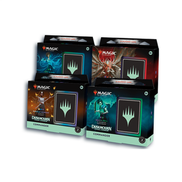 Duskmourn House of Horrors Commander Deck Display (4 Decks)