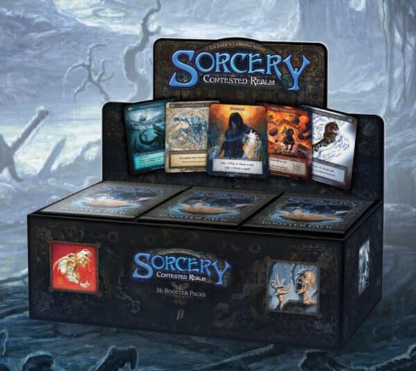 Sorcery TCG Contested Realm - Beta Booster Display