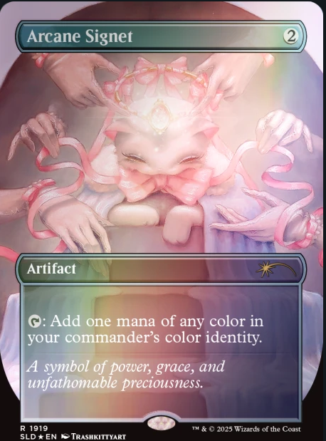 Secret Lair Drop Series Cats Are Better Than Dogs rainbow foil Edition - Afbeelding 2