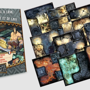 Massive Darkness 2 - Original Tiles Set MD1 + A Quest of Crystal & Lava