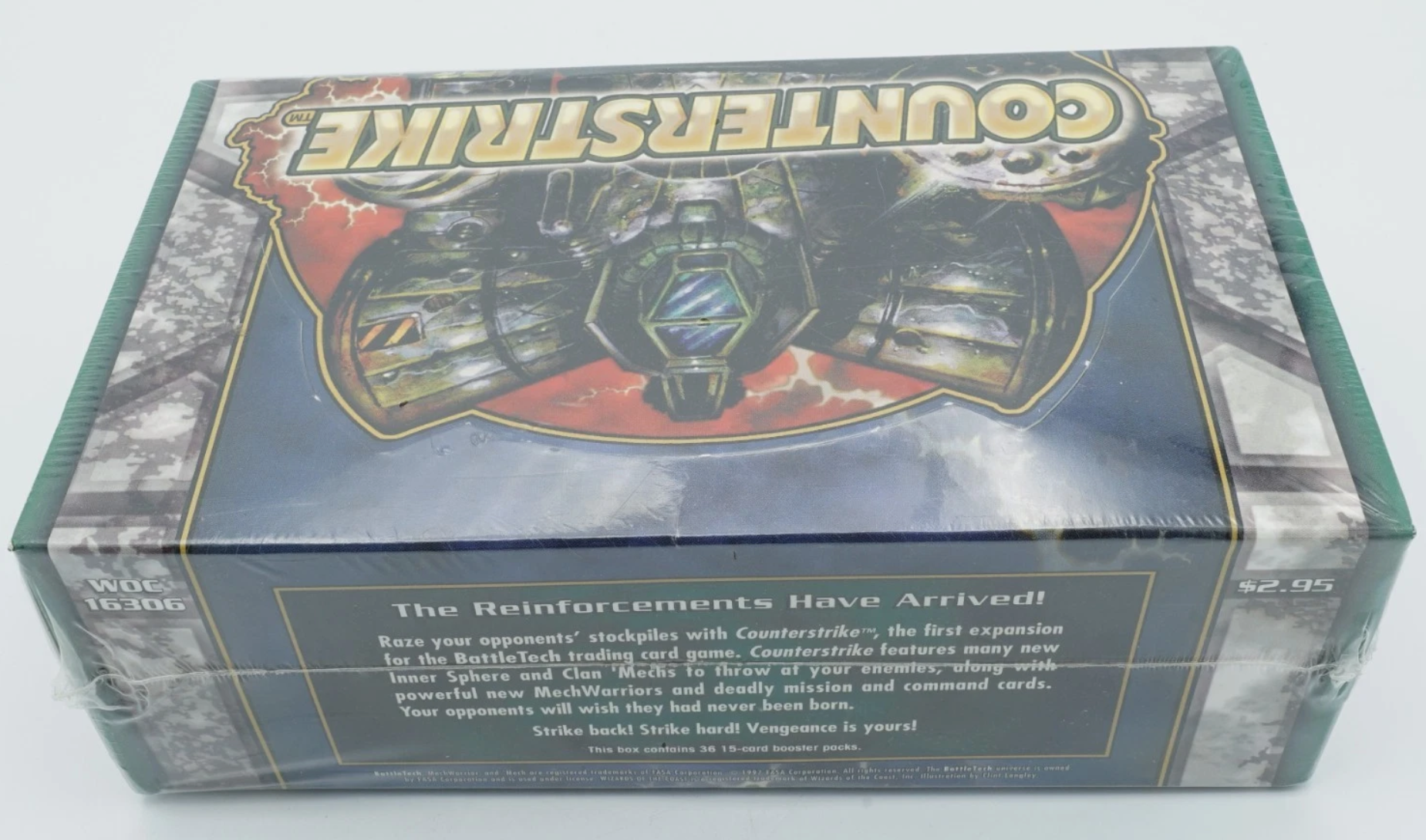 BattleTech Collectible Card Game – Counterstrike Booster Display (Sealed)
