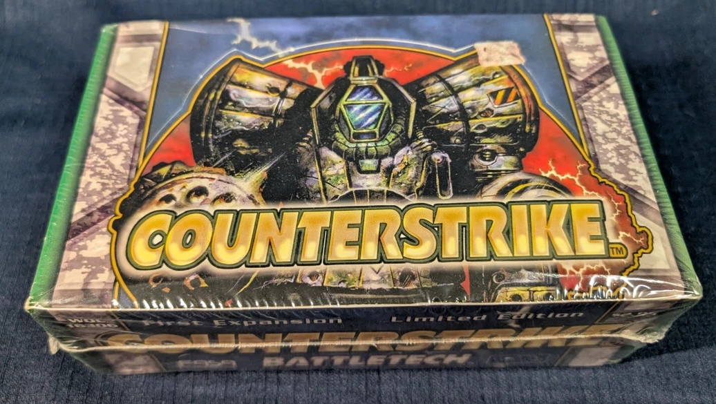 BattleTech Collectible Card Game – Counterstrike Booster Display (Sealed)