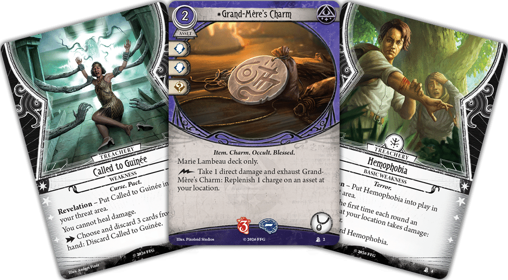 Arkham horror LCG - Marie Lambeau Investigator Deck