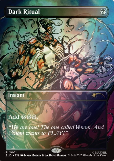 Secret Lair - Spider Man - Venom Unleashed Colors - Rainbow Foil Edition - Afbeelding 3