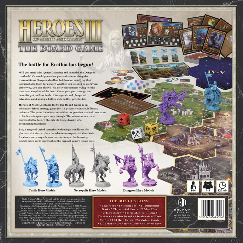 Heroes of Might & Magic III The Board Game