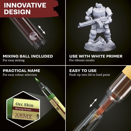 The Army Painter - Speedpaint Marker Metallics Set